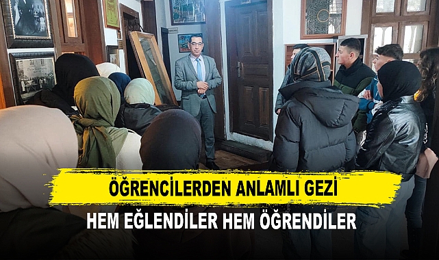 Öğrencilerden Anlamlı Gezi Hem Öğrendiler Hem Eğlendiler