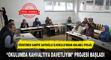 ÖĞRETMEN SANİYE SAYIOĞLU İLKOKULU'NDAN ANLAMLI PROJE: