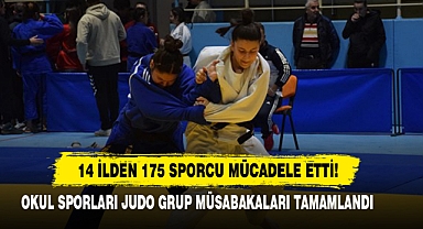 Okul Sporları Judo Grup Müsabakaları Tamamlandı