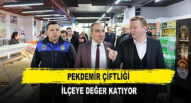 Pekdemir Çiftliği İlçeye Değer Katıyor