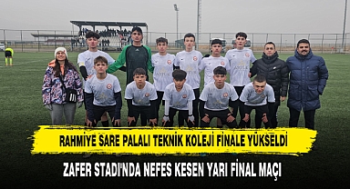 Rahmiye Sare Palalı Teknik Koleji Finale Yükseldi