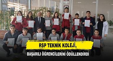 RSP Teknik Koleji, Başarılı Öğrencilerini Ödüllendirdi
