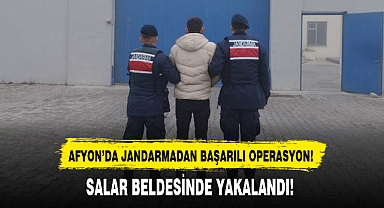 SALAR BELDESİNDE YAKALANDI!