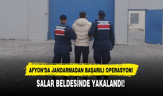 SALAR BELDESİNDE YAKALANDI!
