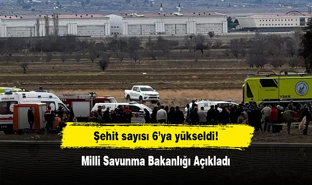 Şehit sayısı 6’ya yükseldi!  Milli Savunma Bakanlığı Açıkladı