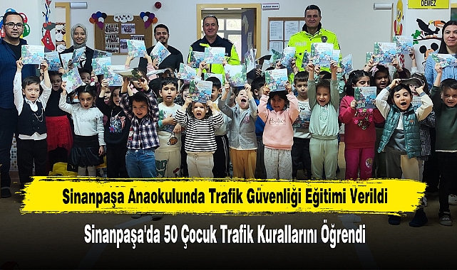 Sinanpaşa Anaokulunda "Trafik Dedektifleri Projesi" Eğitimi Verildi