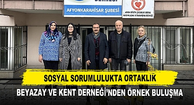 Sosyal Sorumlulukta Ortaklık Beyazay ve Kent Derneği’nden Örnek Buluşma
