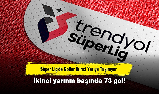 Süper Lig'de Goller İkinci Yarıya Taşınıyor