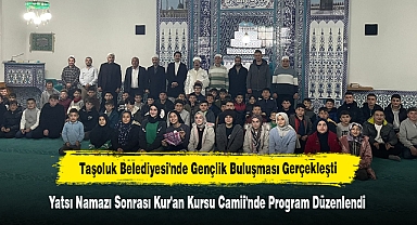 Taşoluk Belediyesi'nde Gençlik Buluşması Gerçekleşti