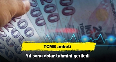 TCMB anketi: Yıl sonu dolar tahmini geriledi