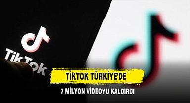 TikTok Türkiye'de 7 Milyon Videoyu Kaldırdı