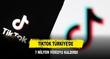 TikTok Türkiye'de 7 Milyon Videoyu Kaldırdı
