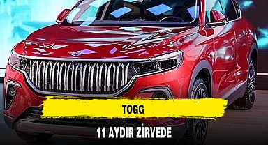 TOGG 11 AYDIR ZİRVEDE
