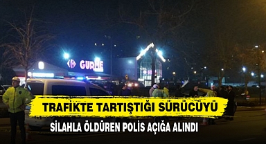 Trafikte Tartıştığı Sürücüyü Silahla Öldüren Polis Açığa Alındı