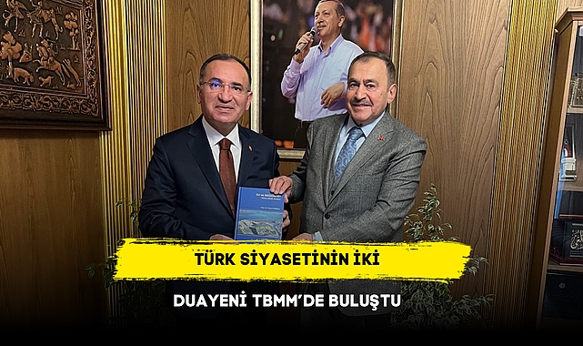 Türk Siyasetinin İki Duayeni TBMM’de Buluştu