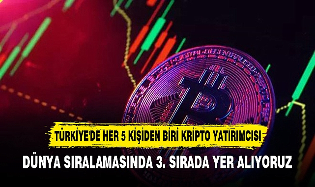 TÜRKİYE'DE HER 5 KİŞİDEN BİRİ KRİPTO YATIRIMCISI