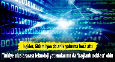 Türkiye uluslararası teknoloji yatırımlarının da