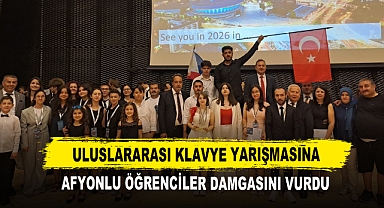 Uluslararası Klavye Yarışmasına Afyonlu Öğrenciler Damgasını Vurdu
