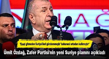 Ümit Özdağ, Zafer Partisi'nin yeni Suriye planını açıkladı