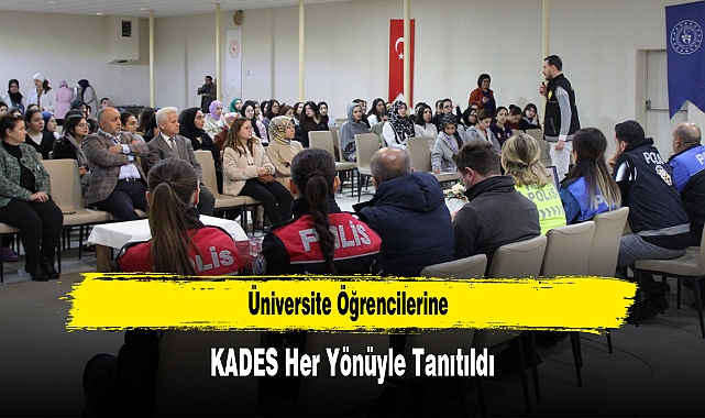 Üniversite Öğrencilerine KADES Tanıtıldı