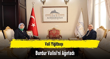 Vali Yiğitbaşı, Burdur Valisini Ağırladı