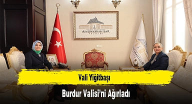Vali Yiğitbaşı, Burdur Valisini Ağırladı