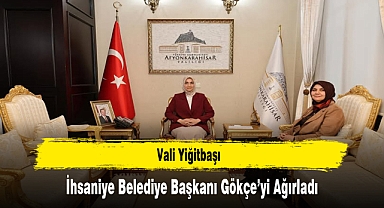 Vali Yiğitbaşı, İhsaniye Belediye Başkanı Gökçe’yi Ağırladı
