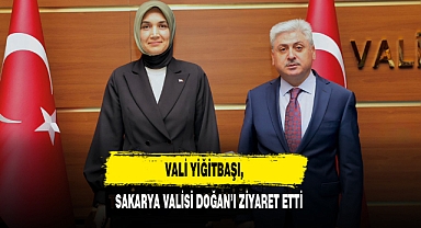 Vali Yiğitbaşı, Sakarya Valisi Doğan’ı Ziyaret Etti