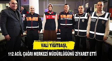 Vali Yiğitbaşı, Yılbaşı Denetimlerine Başladı