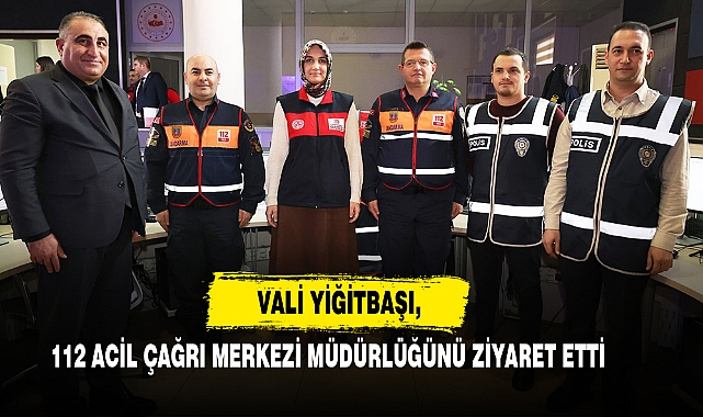 Vali Yiğitbaşı, Yılbaşı Denetimlerine Başladı