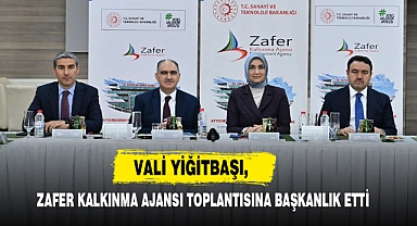 Vali Yiğitbaşı, Zafer Kalkınma Ajansı Toplantısına Başkanlık Etti