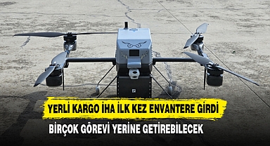 Yerli Kargo İHA İlk Kez Envantere Girdi