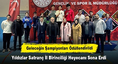 Yıldızlar Satranç İl Birinciliği Heyecanı Sona Erdi: Geleceğin Şampiyonları Ödüllendirildi