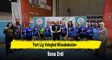 Yurt Lig Voleybol Müsabakaları Sona Erdi