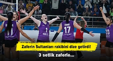 Zaferin Sultanları rakibini dize getirdi! 3 setlik zaferle…