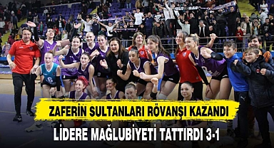 ZAFERİN SULTANLARI RÖVANŞI KAZANDI