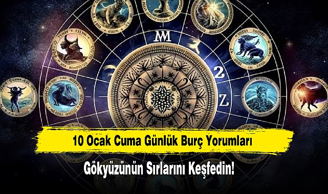 10 Ocak Cuma Günlük Burç Yorumları: Gökyüzünün Sırlarını Keşfedin!