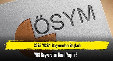 2025 YDS/1 Başvuruları Başladı