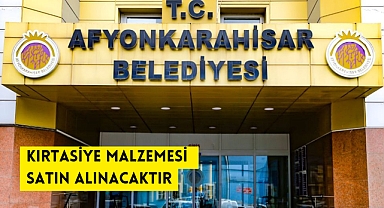 KIRTASİYE MALZEMESİ SATIN ALINACAKTIR