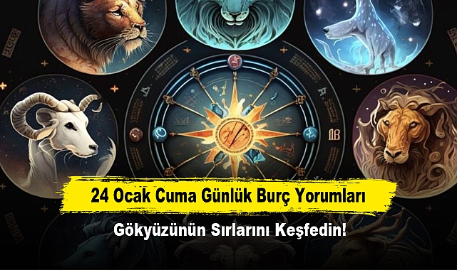 24 Ocak Cuma Günlük Burç Yorumları: Gökyüzünün Sırlarını Keşfedin!