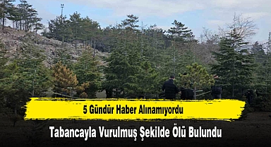 5 Gündür Haber Alınamıyordu, Tabancayla Vurulmuş Şekilde Ölü Bulundu