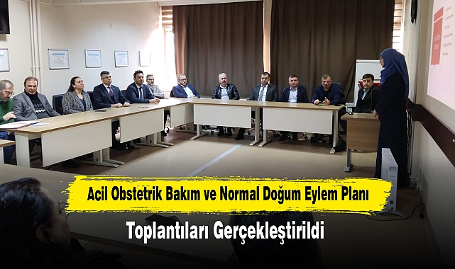 Acil Obstetrik Bakım ve Normal Doğum Eylem Planı Toplantıları Gerçekleştirildi
