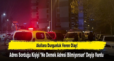 Adres Sorduğu Kişiyi