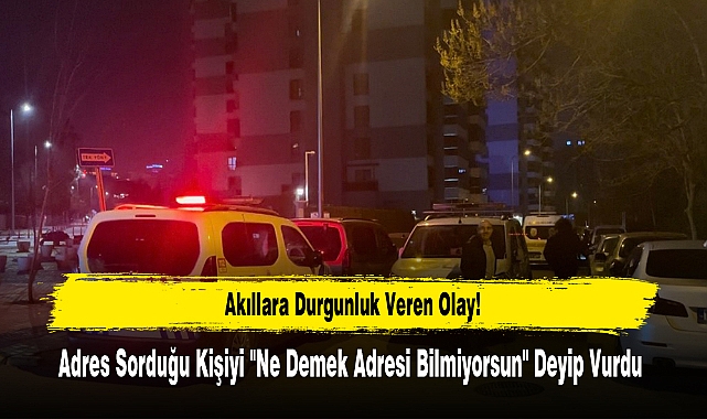 Adres Sorduğu Kişiyi "Ne Demek Adresi Bilmiyorsun" Deyip Vurdu