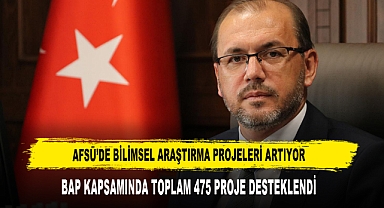 AFSÜ’de Bilimsel Araştırma Projeleri Artıyor