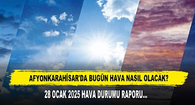 AFYON'DA BUGÜN HAVA NASIL OLACAK?
