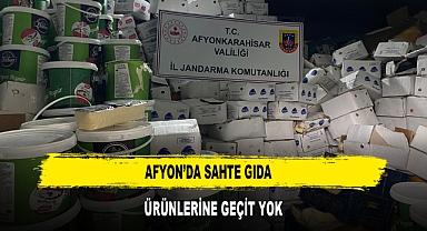 Afyon’da Sahte Gıda Ürünlerine Geçit Yok