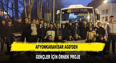 Afyonkarahisar AGD’den Gençler İçin Örnek Proje