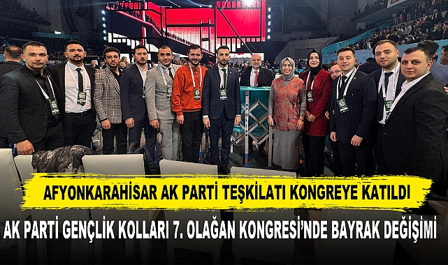 Afyonkarahisar AK Parti Teşkilatı Kongreye Katıldı