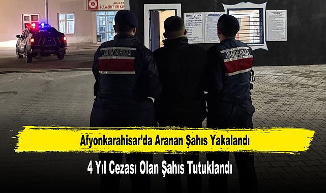 Afyonkarahisar’da Aranan Şahıs Yakalandı